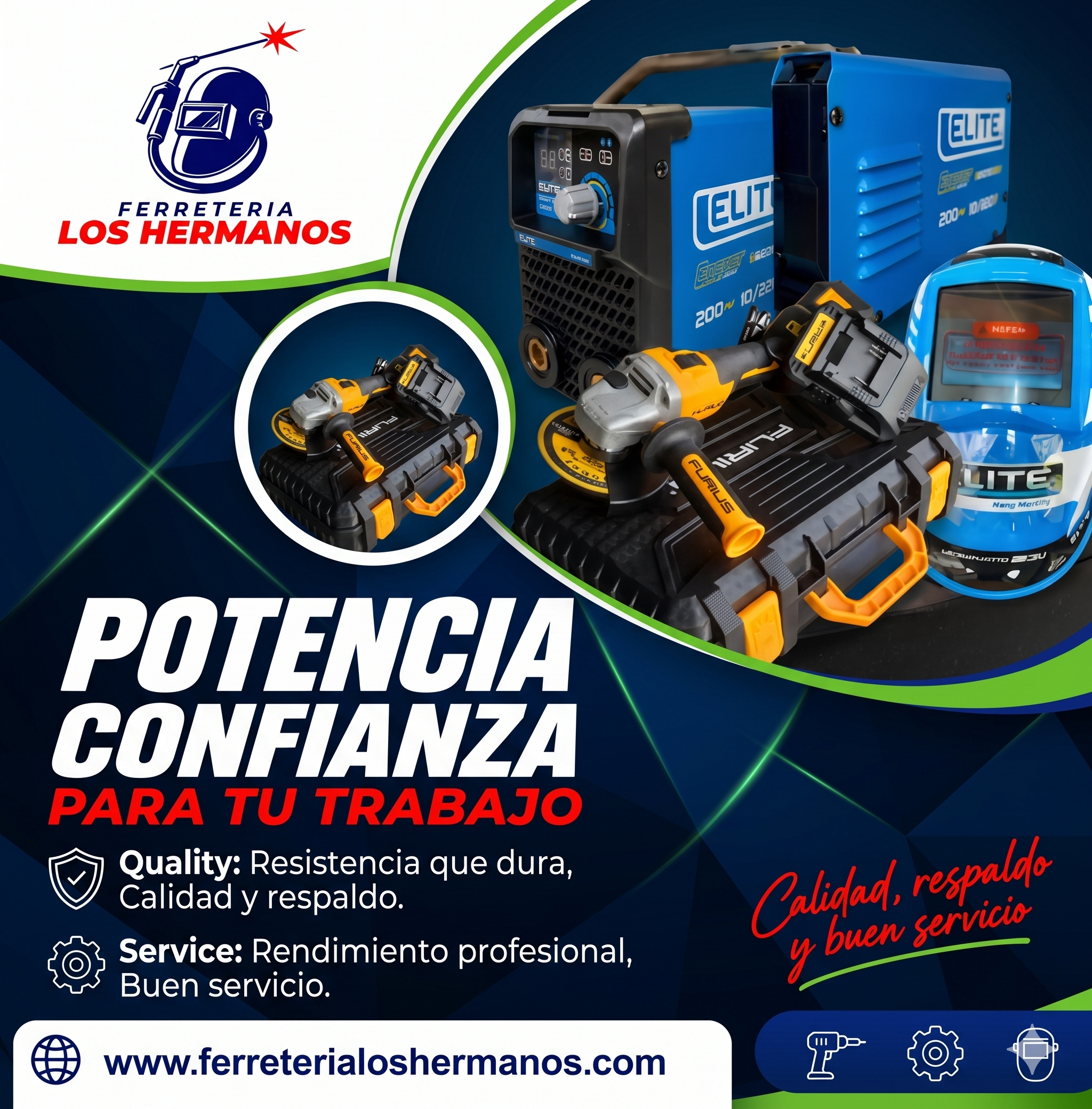 Herramientas y maquinaria Los Hermanos Cali